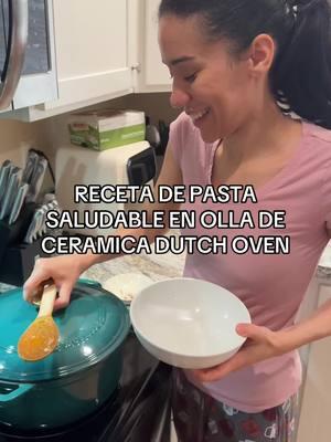 Es de hierro tambien ❤️#dutchovencooking #olladeceramica #olladehierro #castironcooking #enameledcastiron #cocinasanaycasera #cocinarapidoyfacil #cocinasanamente #ceramiccookware #mueller #duracastdutchoven 