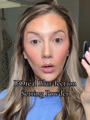 L’Oréal Blur-fection setting powder is 💯 #settingpowder #lorealparispartner #blurringpowder #settingpowderrecommendation #TikTokShop #creatorsearchinsights  @L’Oréal Paris 