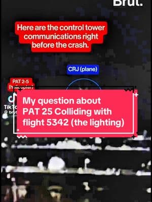 It appears that the other (allegedly mis-identified) plane passes by moments before.  This is all alleged, and not 100% accurate.  For discussion purposes only. I have never flown a black hawk, or any plane. This is simply my explanation of the questions that arose due to my observation.  I think the families will always have questions for this tragedy. My heart goes out to all affected.  The controller is going to carry this with them for the rest of their life. My heart goes out to them and their family too.  Recommended: watch the breakdown by AITelly on YT  (They offer a 3d replay) #dchelicoptercrash #planecrash #pat25 #refraction #blackhawk #flight5342 