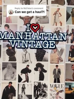 Replying to @McFatas you got it! Here’s everything I got at the Manhattan Vintage Show #vintageshopping #nycvintage #designervintage #vintageshow #nycshopping 