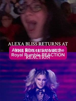 Alexa Bliss returns at the Royal Rumble REACTION #WWE #RoyalRumble #2025royalrumble #wwereaction #wwereturn #wwelive #prowrestling #alexabliss @WWE @Lexi Cabrera 