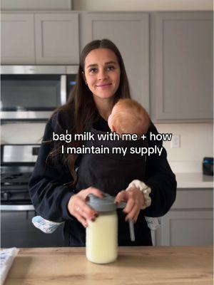 how i maintain my milk supply 🍼👶🏼 #breastfeeding #breastfeedingjourney #pumping #pumpingmom #pumpandpour #bagmilkwithme #lactation #lactationconsultant #tonguetied #postpartum 