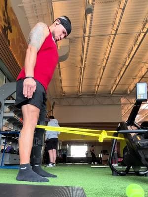 Sunday Work Week 7 loading …..POST OP !! Resistance 😤 #fitness #exercise #surgeryrecovery #acl #aclsurgery #aclmeniscusrecovery #meniscusrecovery #aclrecovery #surgeryrecoverybelike #motivation #aclrehab #staystrong #armyacefitness #surgery #lafitness 