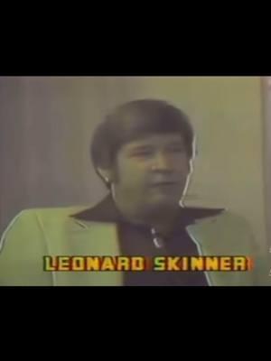 Leonard Skinner the P.E. teacher that inspired Lynyrd Skynyrd's name. #follow #me #formore #music #story #fatheristheone 