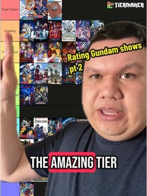 Part one is on my channel, but here’s part two of me rating Gundam shows that I’ve seen over the years. Part 3 will happen eventually, I have much to say #gundam #anime #gundamtiktok #gundamcommunity #animetiktok #animefyp #animerecommendations #mecha #mechaanime #tierlist #fyp #fypシ #fypage #longervideos #longvideo #greenscreen 