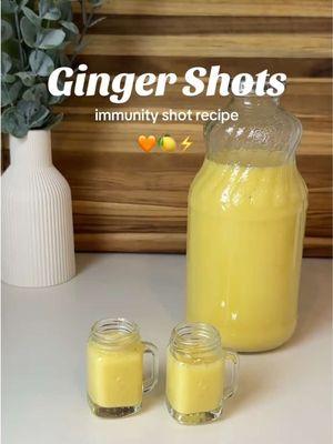 Ginger shot concentrate, aka super strong stuff for your immunity 💛🧡 RECIPE 4 cups cubed ginger 1 peeled orange 1 whole lemon Blend, strain through cheesecloth, and squeeze out the juice. It’s POTENT, so dilute with water or take just half a shot. Your immune system will thank you 💥 #gingershot #wellness #immuneboost #healthyhabits #healthylifestyle #naturalremedies #immunesupport #gingerbenefits #diyjuices #healthboost #coldandflu #holistichealth #wellnessjourney #antiinflammatory #vitaminboost #healthychoices #drinkyourvitamins #naturalwellness #homemadejuice #thatgirl 