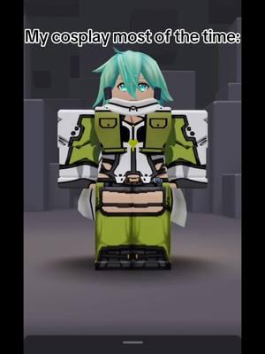 The one problem with being a cosplayer #roblox #shrimpgame #sinoncosplay #sinon #robloxcosplay 