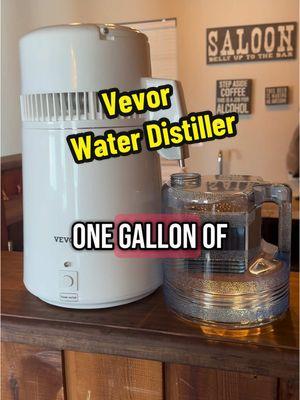 Vevor Water Distiller #Vevor #waterdistiller #distilledwater #cleanwater #drinkingwater #DIY #TikTokShop #purewater #babyformula #cooking 