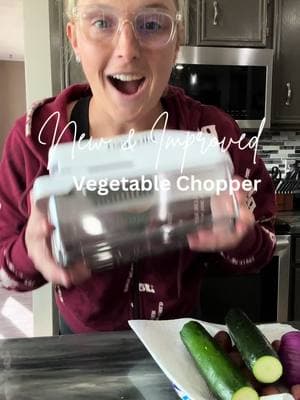 They made so many improvements from the last one and I am loving it!  #kitexpert #vegetablechopper #newvegetablechopper #veggiechopper #mazing #newandimproved #loveit #mealprep #dinnerprep #cooktok #foodprep #creatorsearchinsights 