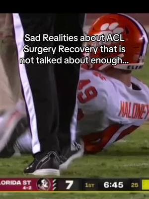 Sad Realities about ACL Surgery Recovery that is not talked about enough…  #aclsurgery #aclsurgeryrecovery #sadreality #lifelessons #kneehealth #MentalHealth #injuryrecovery #injurydepression #aclrecovery #explosivetraining #kneehabacademy 