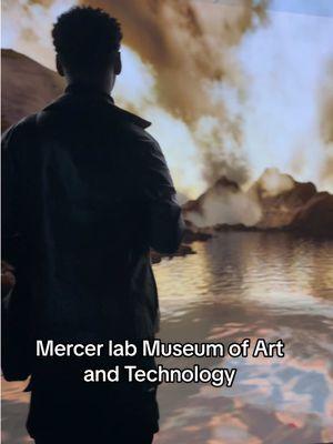 This location is calm, relaxing, and great for family time,  date night,  friend who love art and technology. #mercerlabs #museumofartandtechnology #newyorkcity #thingstodo 