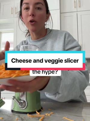 We already know it grates like a dream, but is the slicer worth the hype too? Absolutely! Effortless, even slices in seconds—perfect for meal prepping and easy cooking! #KitchenHacks #RotaryCheeseGrater #EasyCooking #MealPrepMadeEasy #GreatForMealPrepping #DIYCooking #toptierfebruary  #creatorboostcamp #ttsstarcreator #ttslevelup #ttstakeover #ttsdelight #ttsdelightnow #tiktokshopcreatorpicks #lovelanguage #giftguide #tiktokshopjumpstartsale #loveatfirstfind 