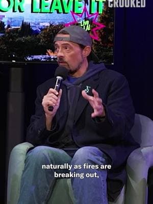 The wildfires couldn't silence Silent Bob. Watch more Lovett or Leave It on YouTube! #LovettOrLeaveIt #CrookedMedia #KevinSmith #JayAndSilentBob