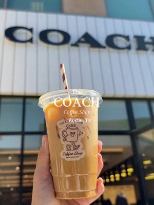 Grand opening of The @Coach Coffee Shop in Austin, TX ☕️🤎👜 #austin #austintx #atx #coach #coachcafe #coachcoffeeshop #coffee #coffeshop #grandopening #shopping #atxblogger #austinblogger #latina #latinacontentcreator #coffeetok #austinthingstodo #austintexas 