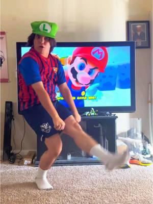 Ain’t saving you Peach🔥 “Don’t Save Her” Mario Dance #dance #shuffle #mario #dontsaveher 