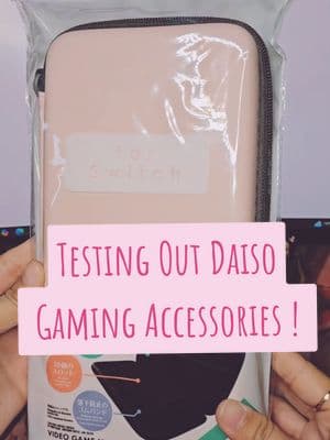 Testing Out Daiso Gaming Accessories ! #daiso #daisogaming #daisogamingaccessories #cute #pink #mymelody #switch #switchgames #switchgamingaccessories #gamingaccessories #cutegaming ##cutegamingsetup #pinkaesthetic 