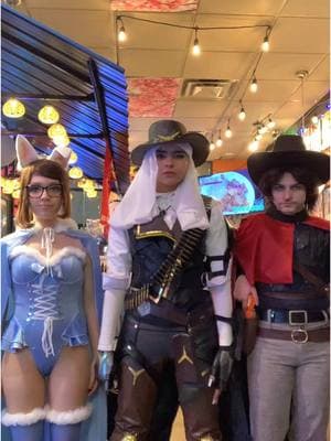 Ignore my horrid posture please #fyp #sawlk #overwatch #cosplay #ashe #mei #colecassidy #cassidy #ow2 #overwatch2 #twitch #gaming 