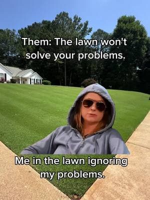 The lawn is the only place to be⛳️ • • • #lawndad #lawncare #landscape #lawn #lawncarelife #grass  #mowing