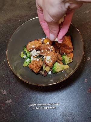 sweet potato bowls on repeat 🥔  #sweetpotatobowl   #healthyrecipes   #pcosweightloss 