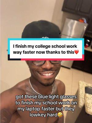 they only $3 dollars too ..yk us college kids b broke😂🤣 #college #collegelife #students #bluelightglases #eyestrain #bluelight 