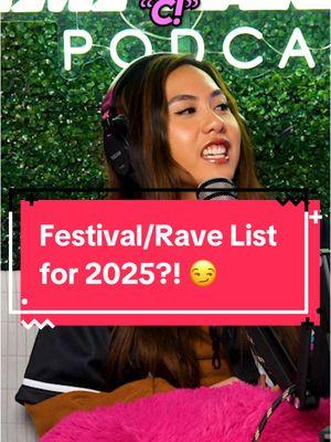 What are ya’ll going to this year? Maybe we’ll see you guys there 😏 #edmfestivals #edmcommunity #raves #edmtiktok #raversoftiktok 