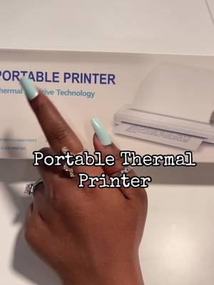 Portable Thermal Printer #printing #printer #iceimmigration #redcart #portableprinter #fyp #fypシ #HommYee 