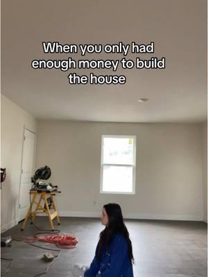 Currently using the table saw as decor #house #Home #madianddevynne #twins #decor #furniture #homegoods #emptyhouse #newhome #newbuild #construction 