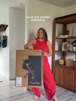 nuna trvl stroller unboxing #nuna #nunatvrl #travelstroller #stroller #strollerunboxing #unboxing #momlife #traveltiktok @nuna_usa 