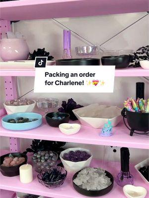 Packing an order for Charlene! ✨💝✨ #orderpacking #packingorder #orderpackaging #packanorderwithme #packanorder #packanorderwithmetiktok #packageanorderwithme #letspackanorder #crystalorderpacking #crystalconfetti #crystalconfettiscoop #crystalscoop #crystalshop #crystaltok #crystalsoftiktok #crystalasmr