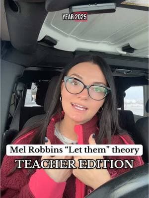 THIS THIS THIS 💯 @Mel Robbins  Have you read this book yet? 📚 ##calmdown##letthem##letthemtheory##fyp##teachersoftiktok##specialeducationteacher##newteachers##teacherhacks##firstyearteacher##specialeducationclassroom