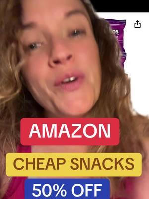 50% off snacks on Amazon! One of my favorite places to save on snacks for my family has become Amazon. You can get such good deals every single week if you know where to look! ##CheapSnacks##GroceryBills##GroceryShopping##Inflation##KidLunches##KidsSnacks##SavingMoney##HowToCoupon##CouponingDeals##CouponDealsThisWeek##KrogerDeals##WalmartDeals