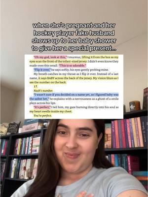 a little hockey jersey for her baby😭😭 #BookTok #pregnancytrope #marriageofconvenience #hockeyromance #calimelle #bestfriendsbrother #accidentalpregnancytrope #creatorsearchinsights #hockeyromancebooks #mywifetrope #surprisepregnancy  #romancebooks #booktoker #bookrecommendations 