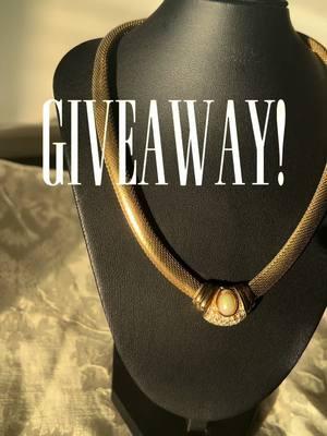 Giveaway Link in bio to enter!  Vintage Christian Dior Necklace Giveaway! ✨ Enter for a chance to win a stunning vintage Christian Dior Omega necklace, valued at $250! This elegant piece is a true collector’s item, perfect for adding a touch of timeless luxury to your jewelry collection. Giveaway Dates: Starts: February 2, 2025 Ends: February 13, 2025 How to Enter: ✔ Like this post & follow us ✔ Tag a friend in the comments (each tag = 1 entry!) ✔ Share this post to your story and tag us (5 bonus entries!) Want extra chances to win? ⭐ Follow us on Instagram (+2 entries) (Flippingdez13)  ⭐ Like our Facebook page (+2 entries) (Flipping Dez)  ⭐ Subscribe to our YouTube channel (+2 entries) (Flipping Dez)  The winner will be announced on February 14, 2025—just in time for Valentine’s Day! ❤️ Don’t miss out—enter now and give this rescued treasure a new home! ✨ #Giveaway #VintageJewelry #ChristianDior #DiorJewelry #LuxuryGiveaway #JewelryLovers #RescuedTreasure #TimelessStyle #VintageFashion #SustainableStyle #WinJewelry #JewelryAddict #DiorNecklace #FashionGiveaway #StatementJewelry #AntiqueJewelry #LuxuryForLess #fyp 