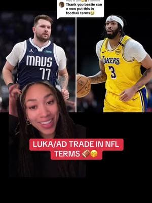 Replying to @Zach🍯🐻yall lmk if u got a better one 😭😭 #lukadoncic #lebronjames #anthonydavis #NBA #basketball #trade #lakers #dallasmavericks #nfl #football #explained 