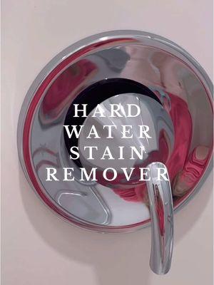 The Best Hard Water Stain Remover!😍 (Vinegar:Alcohol:Dawn=3:1:1)💦🚰✨ #CleanTok #cleaningtiktok #hardwaterstains #asmr #asmrcleaning #cleaninghacks #cleaningtips #hardwaterdamage #hometips #sundayreset #LifeHack #cleanhome #satisfying 