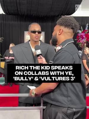 Rich really said “wait on it” 😭👀 #GRAMMYS  #richthekid #yes #vultures2 #bully 