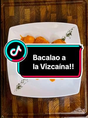 Bacalao a la Vizcaína!! 🤤 . . #mandy👌🏼 #bacalao #food #bacalaoalavizcaina #fypシ #Recuerdos #yummy 