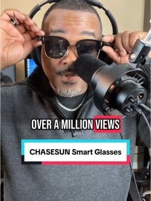 Answer, phone calls, listen to music and also blocks UV sunlight rays! These are your CHASESUN smart glasses! Very stylish all while giving you hands-free convenience. #CHASESUNSmartGlasses #SmartGlasses #BluetoothGlasses #SmartShades #Fathersday2025 #WirelessShades  