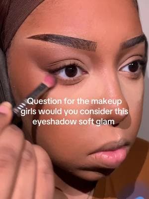 I think it is and it’s actually one of my go to all matte eye looks but I’m curious #matteeyeshadow #softglammakeup #fyp #browneyeshadow 