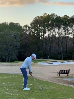 5 iron time! Day 10 of the one club Birdie challenge  #golf #golfer #golfvideos #golfstagram #giveaway #letsgolf #challenge #5iron #holeinone #birdie #stitchgolf #labgolf  Code Trevor20 @stitchgolf 