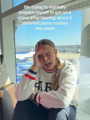 I was shaking in my boots I won’t lie! 🫣 The amount of plane crashes this week is alarming! #planecrashes #scared #traveltiktok #flying #fyp #foryoupage #airport 