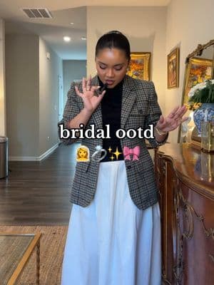 outfit check for my bridal dress appointment 👰‍♀️ #bridaltiktok #bridaltok #bridallook #bridaloutfit #bridetok #bridesoftiktok #brides #bridetiktok #bride2025 #bride2be #brideoutfit #classyoutfit #oldmoneyoutfits #outfitstyling 