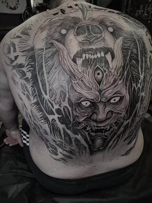 One more session to go on Keith's backpiece. @Keith Hammer Keep Rising All! ##vamacharatattoo #blackworkers #blackworktattoo #blackworktattoos #blackandgreytattoo #backpiecetattoo #backpiece #heavilytattooed #tattooart #inktherapy #beartattoo #japanesetattoos #japanesetattoo #darkartists #occult #blackmetal #horrorart #horrortiktok #horrortok #darkaesthetic #gothicstyle #gothaesthetic #darkartist #longislandnewyork #longisland #portjefferson #longislandtattoo #tattooartistsoftiktok 