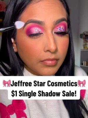 🎀Jeffree Star $1 Single Shadow Sale🎀 #valentinesmakeup  . . ✨Glitter @maibbeauty ✨Custom Hello Kitty Mirror @Glitter It All  . . . . #jeffreestar #eyeshadow #jeffreestarcosmetics #customeyeshadowpalette #glittermakeup #glitter #chunkyglitter #vdaymakeup #pinkeyeshadow #motd #onesizebeauty #makeupsale #nyxcosmetics #pinklipcombo #makeuptutorial #fyp #foryou #parati #italiadeluxe #beauty #lipcombo #lashes #makeup #wispylashes #maquillaje #affordablemashes  