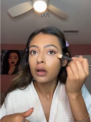 I promise I’ll get better at speaking as I continue doing this — hopefully— I suck at consistency.  #makeup #grwm #brownskinmakeup #browngirlfriendlymakeup 