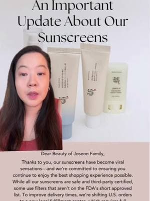 Here are 3 options for buying Beauty of Joseon sunscreen in US. I will continue to purchase the original version from authorized international resellers as long as they let me! #beautyofjoseon #beautyofjoseonsunscreen #koreansunscreen #oliveyoung #yesstyle #greenscreen #bojsunscreen #koreanskincare #kbeauty 