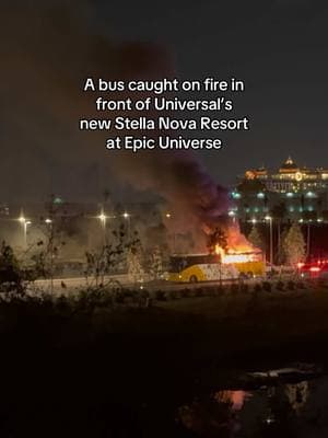 Hoping everyone is okay! #stellanovaresort #epicuniverse #fire #fypシ #orlandoflorida #universalorlando 