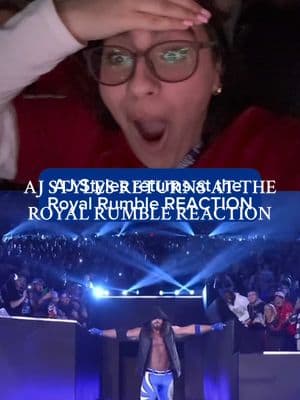 AJ Styles returns at the Royal Rumble REACTION #WWE #RoyalRumble #2025royalrumble #wwereaction #wwereturn #wwelive #prowrestling #ajstyles @WWE 