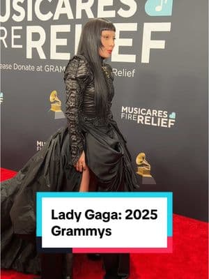 Calling all little monsters: #LadyGaga has arrived at the 2025 #Grammys. #littlemonsters #diewithasmile #mayhem #pokerface #shallow #bornthisway #badromance 