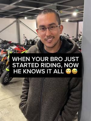 Sometimes you gotta let bro feel like he knows something 😌 #biker #bikelife #sportbikes #sportbikeaddicts #motorcycle #bikertok